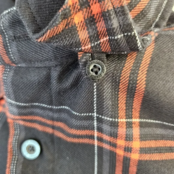 Dixxon The Milwaukee OG Flannel Men's Long Sleeve Button Down Shirt L - Picture 9 of 11